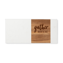 Wood and Marble Rectangle Cheese Board