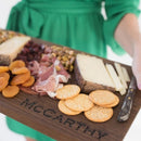 Personalized Thermal Ash Charcuterie Plank (Multiple Sizes)