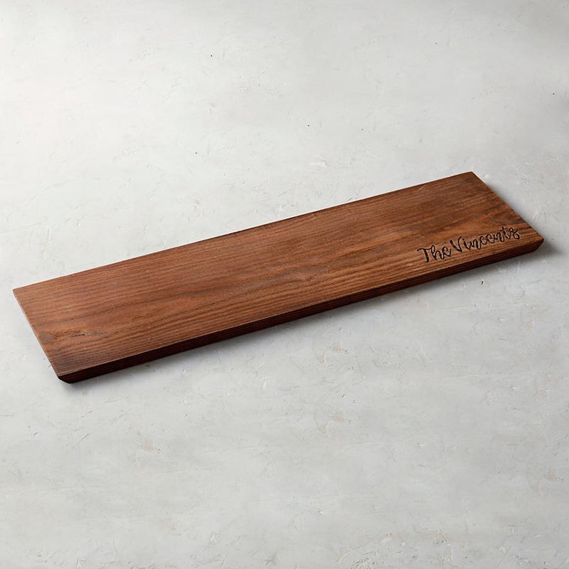 Personalized Thermal Ash Charcuterie Plank (Multiple Sizes)